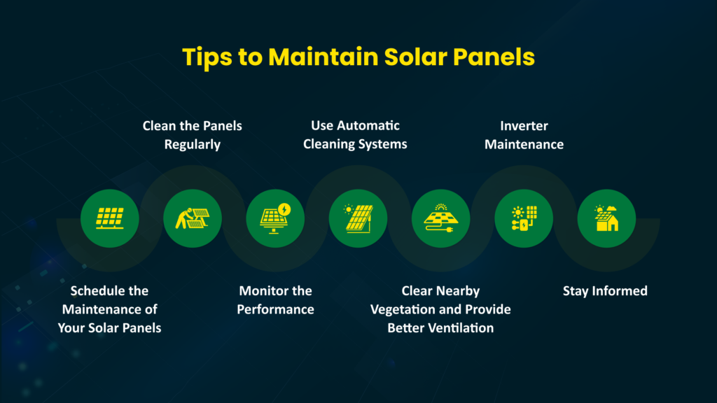 Tips to maintain Solar Panels